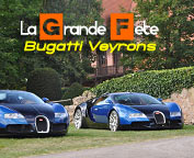 La Grande Fete Bugatti - Veyrons
