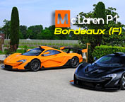 McLaren P1 GTR in Bordeaux