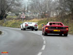 Lamborghini Countach 4000 S & Ferrari Testarossa